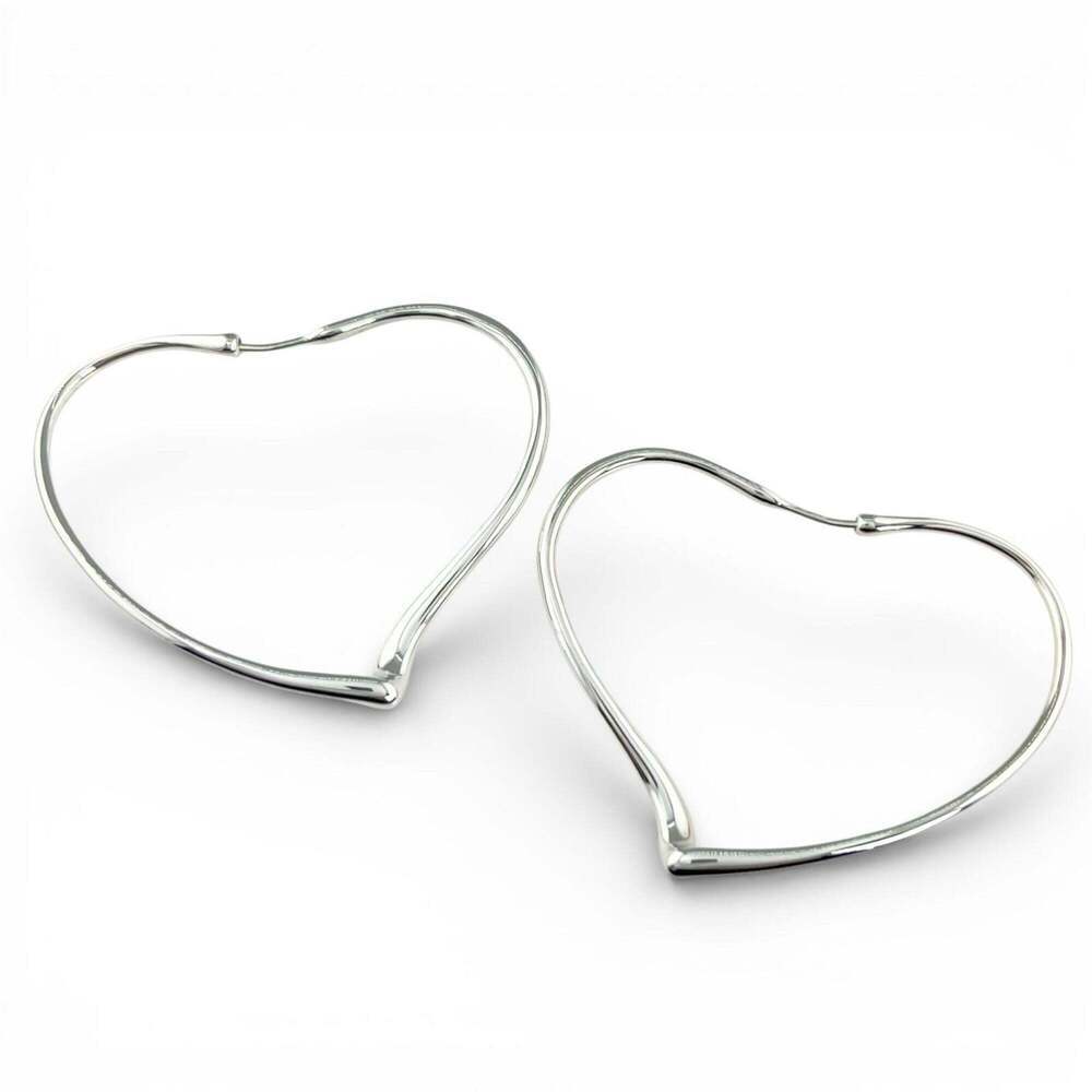 TIFFANY Silver Heart Earrings